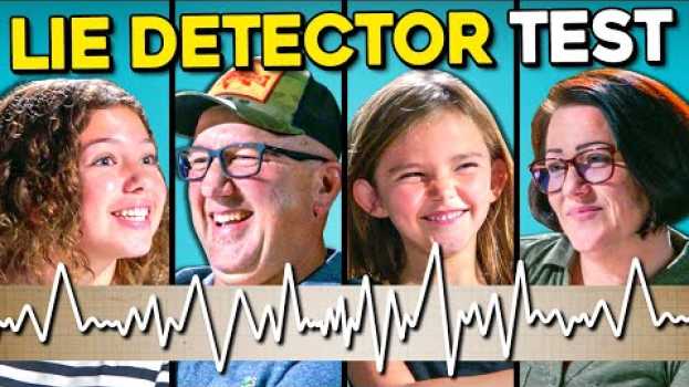 Video Kids Give Their Parents A Lie Detector Test (Is Santa Real?) in English