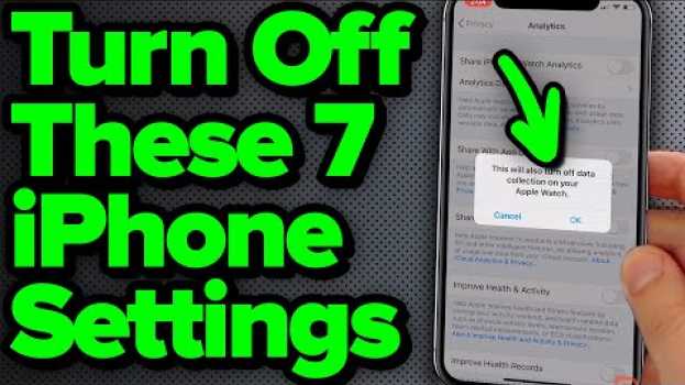 Video 7 iPhone Settings You Need To Turn Off Now su italiano