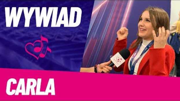 Video Carla Lazzari (Francja): chciałabym wygrać Eurowizję Junior, bo to moje marzenie! en français