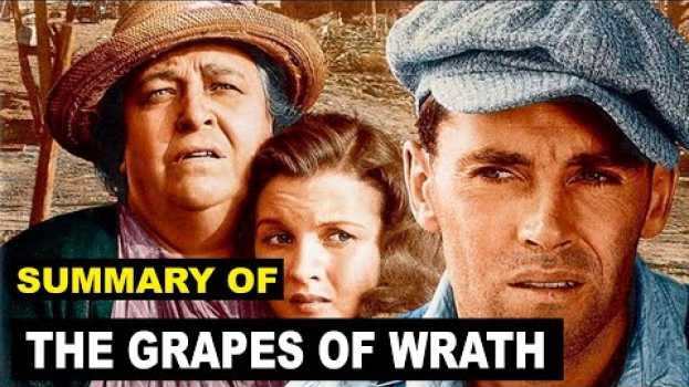 Video John Steinbeck. Summary of The Grapes of Wrath en français