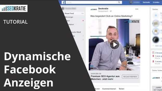 Video Dynamische Werbeanzeigen auf Facebook: So funktioniert's | Seokratie na Polish