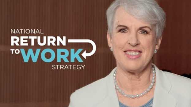 Video Introducing the National Return to Work Strategy 2020-2030 su italiano