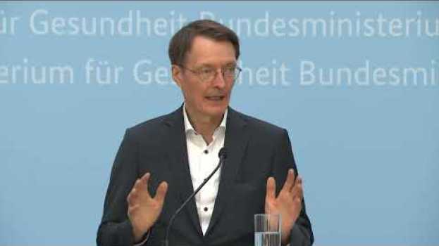 Video Gesundheitsminister Karl Lauterbach zur neuen Testverordnung am 24.06.2022 in Deutsch
