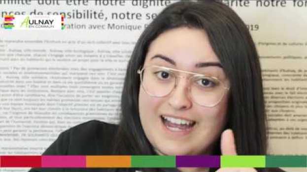 Video Deux jeunes femmes d'Aulnay en Commun veulent redonner du souffle à la démocratie! su italiano