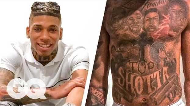 Video NLE Choppa Breaks Down His Tattoos | GQ em Portuguese