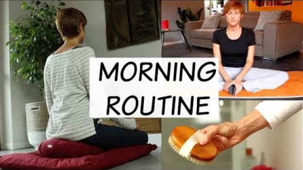 Video MORNING ROUTINE - Per uno stile di vita sano e produttivo in English