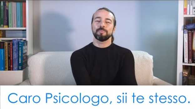 Video Essere se stessi in psicoterapia in English