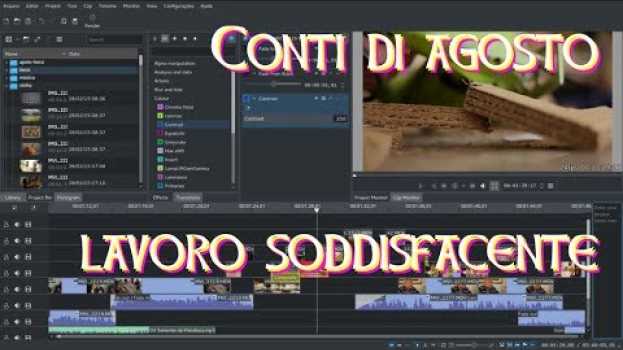 Video VitaInCamper - CAM - Conti di agosto, lavoro soddisfacente su italiano
