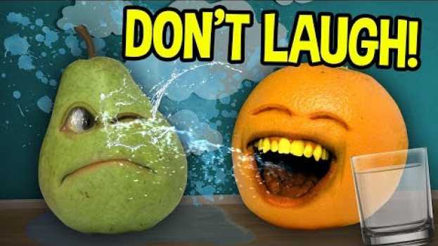 Video Try Not to Laugh Challenge #2 | Annoying Orange em Portuguese