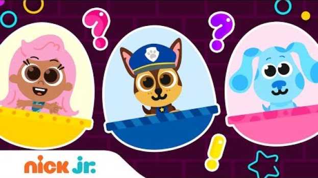 Video Know Your Nick Jr. #2 w/ PAW Patrol, Blue’s Clues & You & Bubble Guppies! 🤓 Nick Jr. in English