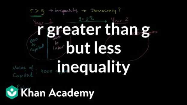 Video r greater than g but less inequality en français