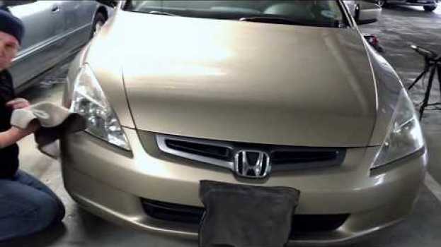 Video HOW TO: Resore HEADLIGHTS using 3M Perfect-it #PDR#HOWTO na Polish