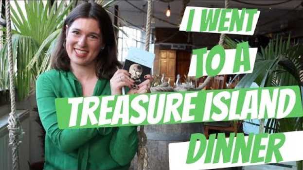 Video I Went to a Treasure Island Themed Dinner Party | #BookBreak em Portuguese