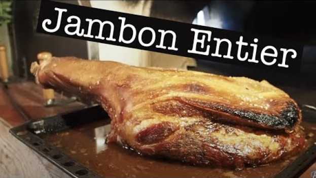 Video La véritable recette d'un Jambon Entier au Four à Bois em Portuguese