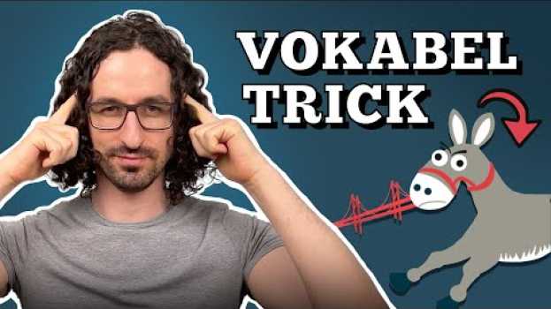 Video Vokabeln lernen und nie wieder vergessen mit diesem Trick! en français