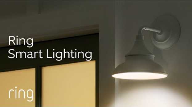 Видео Light Up Your Home With Five New Smart Lighting Products From Ring на русском