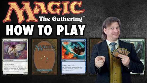 Video How To Play Magic: The Gathering (MTG) Learn To Play In About 15 Minutes! em Portuguese