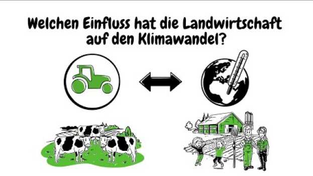 Video Welchen Einfluss hat die Landwirtschaft auf den Klimawandel? in Deutsch