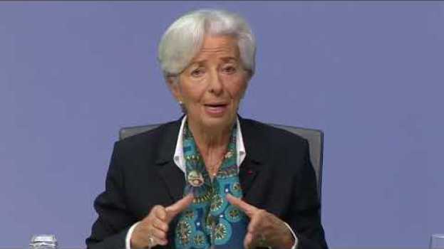 Video "The taxonomy would be extremely useful for the ECB" – Christine Lagarde in Deutsch