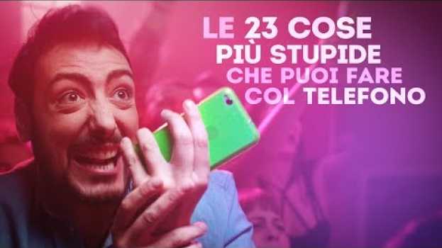 Video The Jackal - Le 23 COSE più STUPIDE che puoi fare col TELEFONO em Portuguese