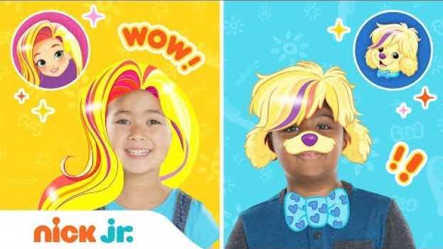 Video Play Dress Up & Become Sunny, Rox, Blair & Doodle from Sunny Day ☀️ | Jr. Dress Up Ep. 4 | Nick Jr. su italiano