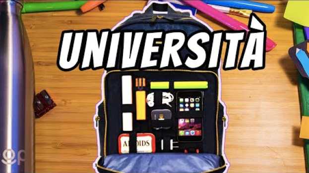 Video ZAINO PER UNIVERSITÀ: Cosa Portare all' Università? Zaino comodo e leggero | ZAINO COCOON RECENSIONE en Español