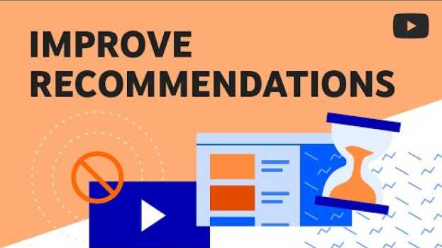 Video How to improve your YouTube recommendations and search results em Portuguese