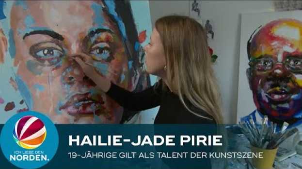 Видео 19-jährige Künstlerin aus Celle gilt als vielversprechendes Talent на русском