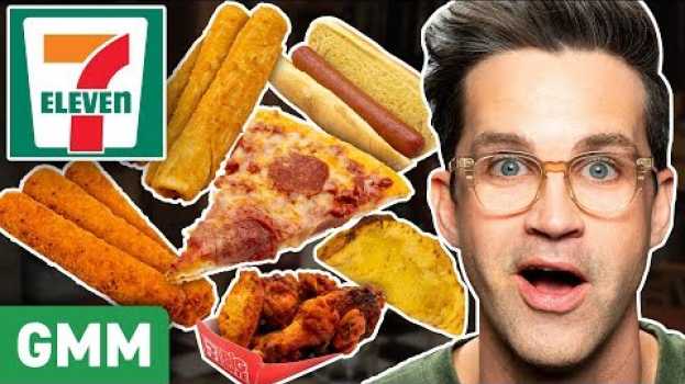 Video What's The Best Hot Food at 7-Eleven? Taste Test in English
