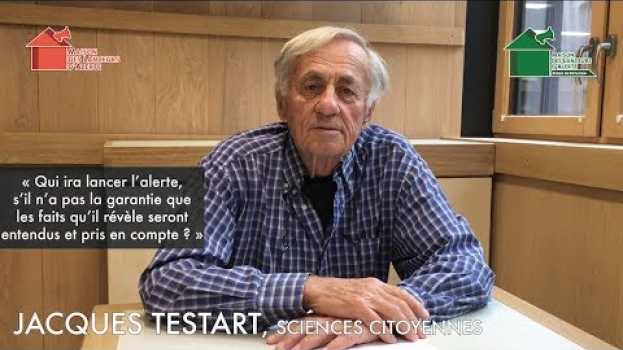 Video Maison des Lanceurs d'alerte (MLA) : soutien de Jacques Testart in English