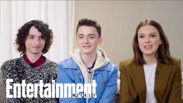 Видео Find Out Which 'Stranger Things' Cast Member Has The Best Laugh | Entertainment Weekly на русском
