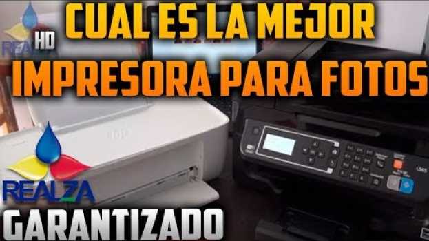 Video 🔴 La Mejor Impresora para IMPRIMIR FOTOS 👉NÍTIDAS👈 in English