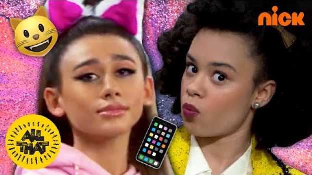 Видео Ariana Grande Dresses Up As A Cat 😸Stay Off Your Phone! | All That на русском