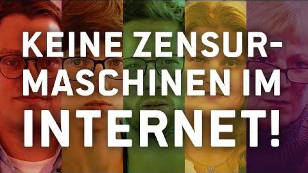 Video Die Zensurmaschinen kommen – Nein zu Uploadfiltern! in English