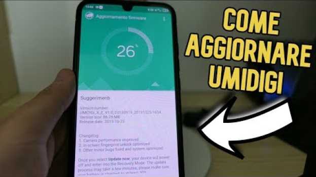 Video Come aggiornare uno smartphone UMIDIGI su italiano