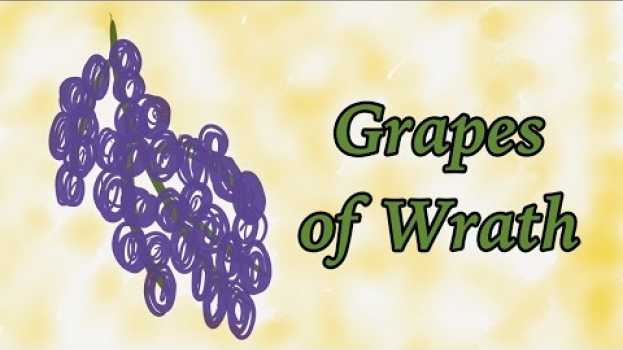 Video The Grapes of Wrath by John Steinbeck (Book Summary) - Minute Book Report en français