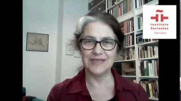 Video Instituto Cervantes in Deutschland. Welttag des Buches 2020. Lesung von Rosa Ribas in Deutsch