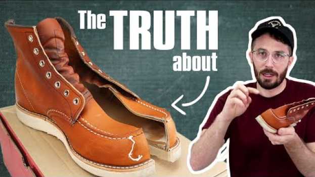 Video Why People Are OBSESSED w/ Red Wing Moc Toe Boots? in Deutsch