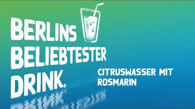 Video Infused Water - Zitrus-Rosmarin-Wasser na Polish