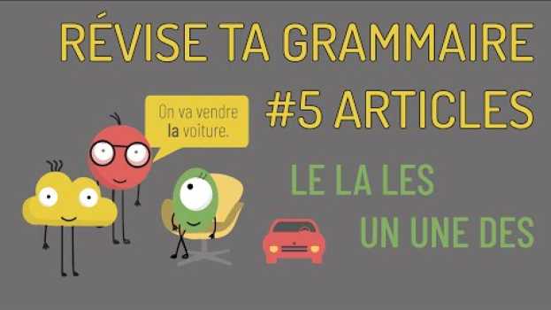 Video Révise ta grammaire : les articles le, la, les et un, une, des (définis et indéfinis) en Español