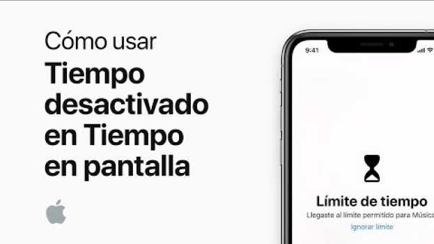 Video Cómo usar Tiempo desactivado en Tiempo en pantalla em Portuguese