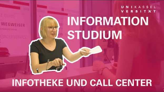 Video In­for­ma­ti­on Stu­di­um an der Universität Kassel en Español
