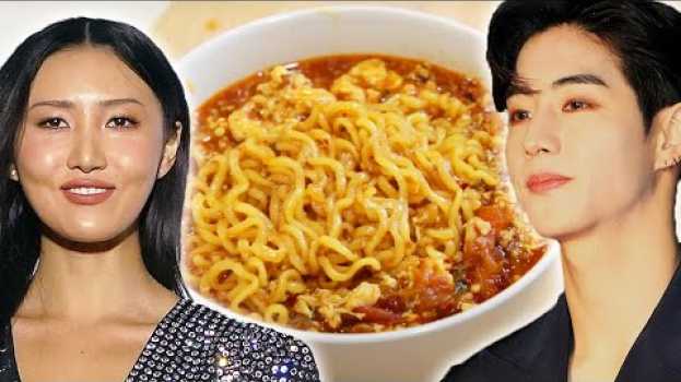 Video Which Celebrity Makes The Best Ramen? in English