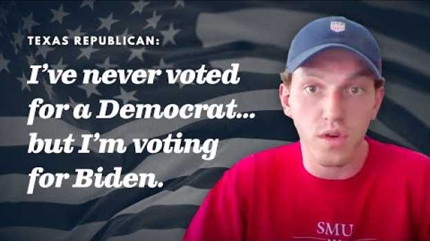 Video Billy has spent his life supporting conservative politics. This November, he's voting for Joe Biden in English