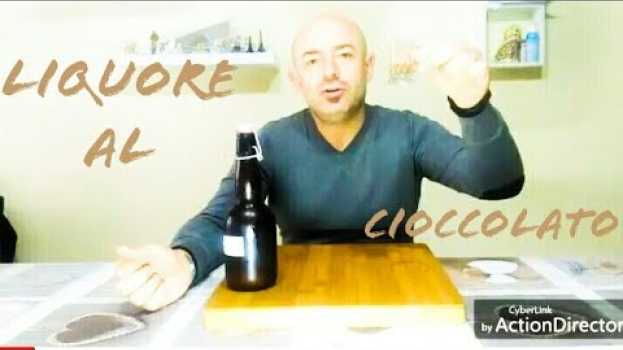 Видео Liquore al cioccolato Fatto in casa Videoricetta на русском