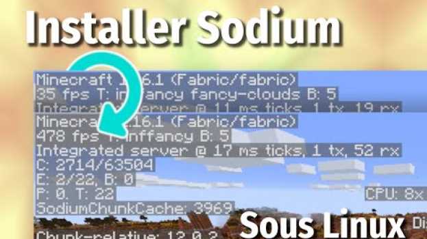 Video [FR] Tuto - Installer Fabric et Sodium pour Minecraft 1.16+ (Linux) in English