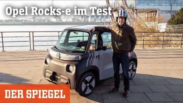 Video Wir drehen eine Runde: im Opel Rocks-e: Ist der aber putzig! | DER SPIEGEL en Español