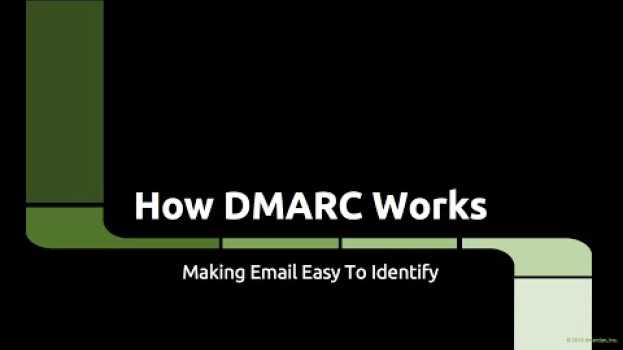 Video DMARC - How It Works su italiano