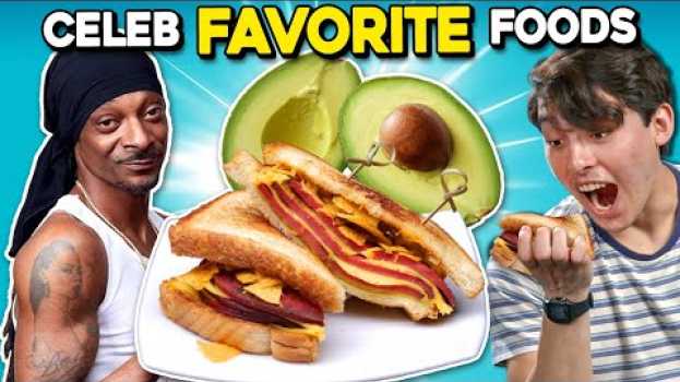 Video Trying The Weirdest Celebrity Recipes | People Vs. Food em Portuguese