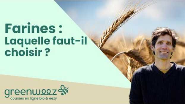 Video Tout savoir sur la farine em Portuguese